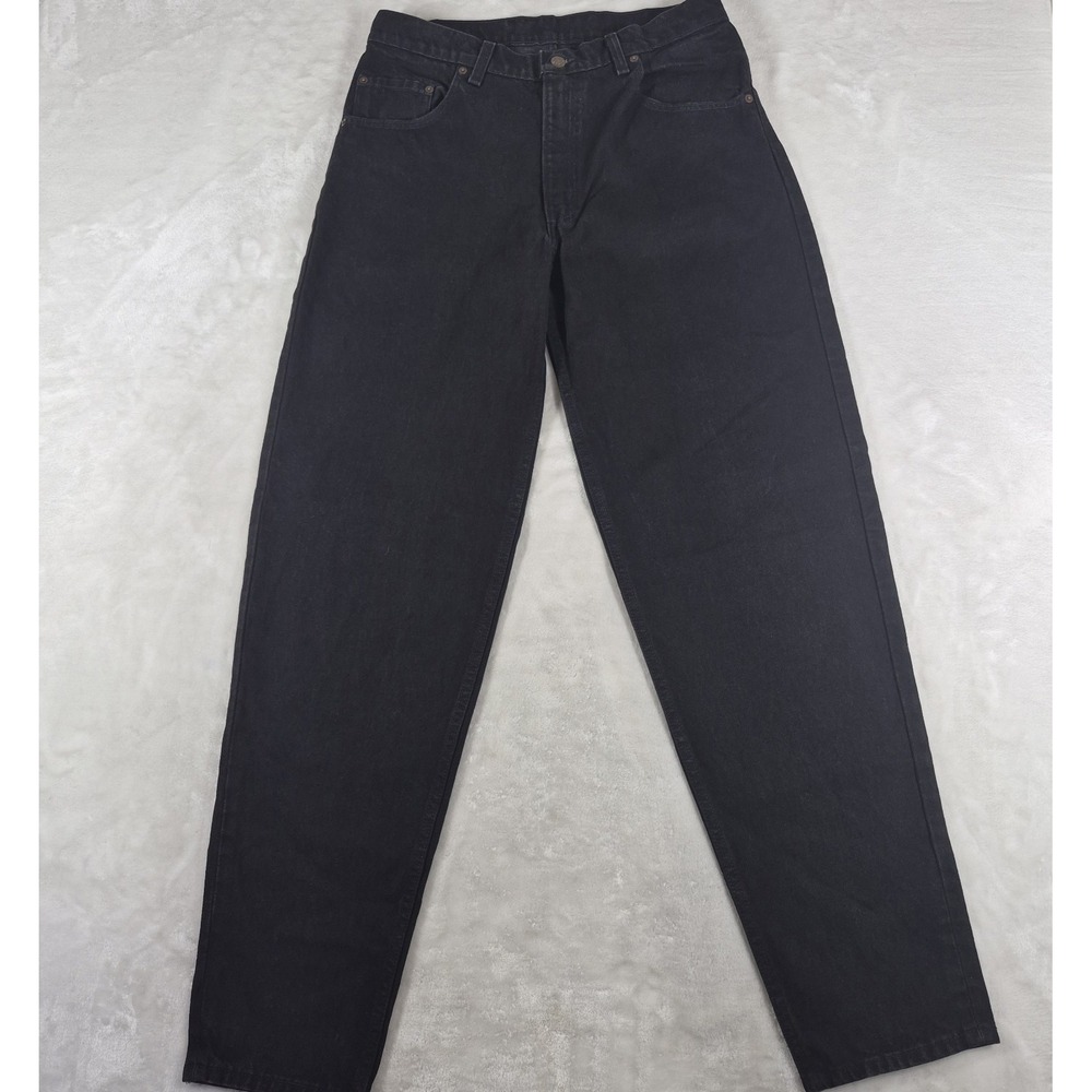 Vintage Levi's 560 Jeans Men's 34x34 Black Tapered Leg Relaxed Made In USA 90s